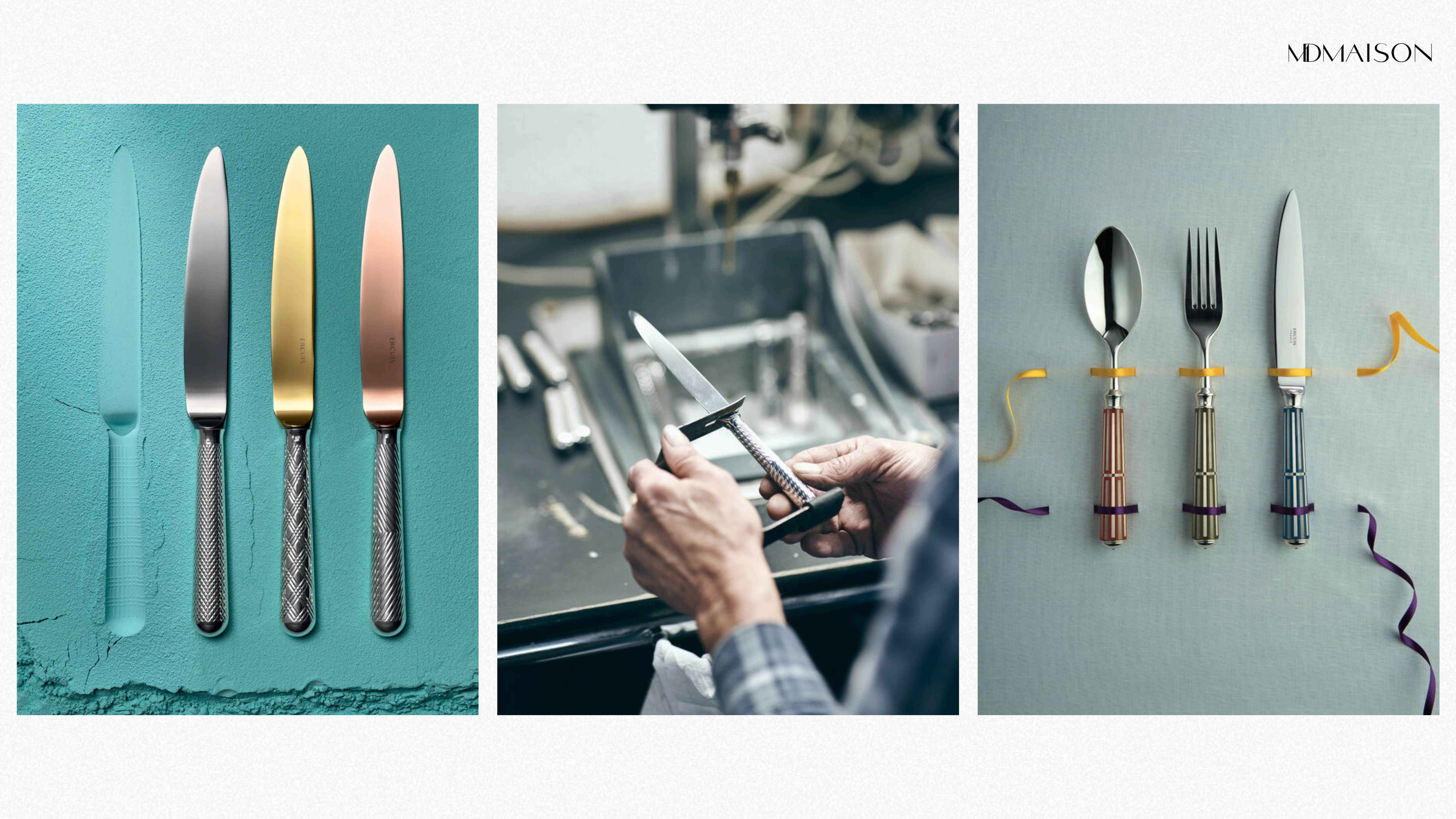Custom Ercuis flatware with exclusive finishes and refined craftsmanship Custom Ercuis flatware with exclusive finishes and refined craftsmanship