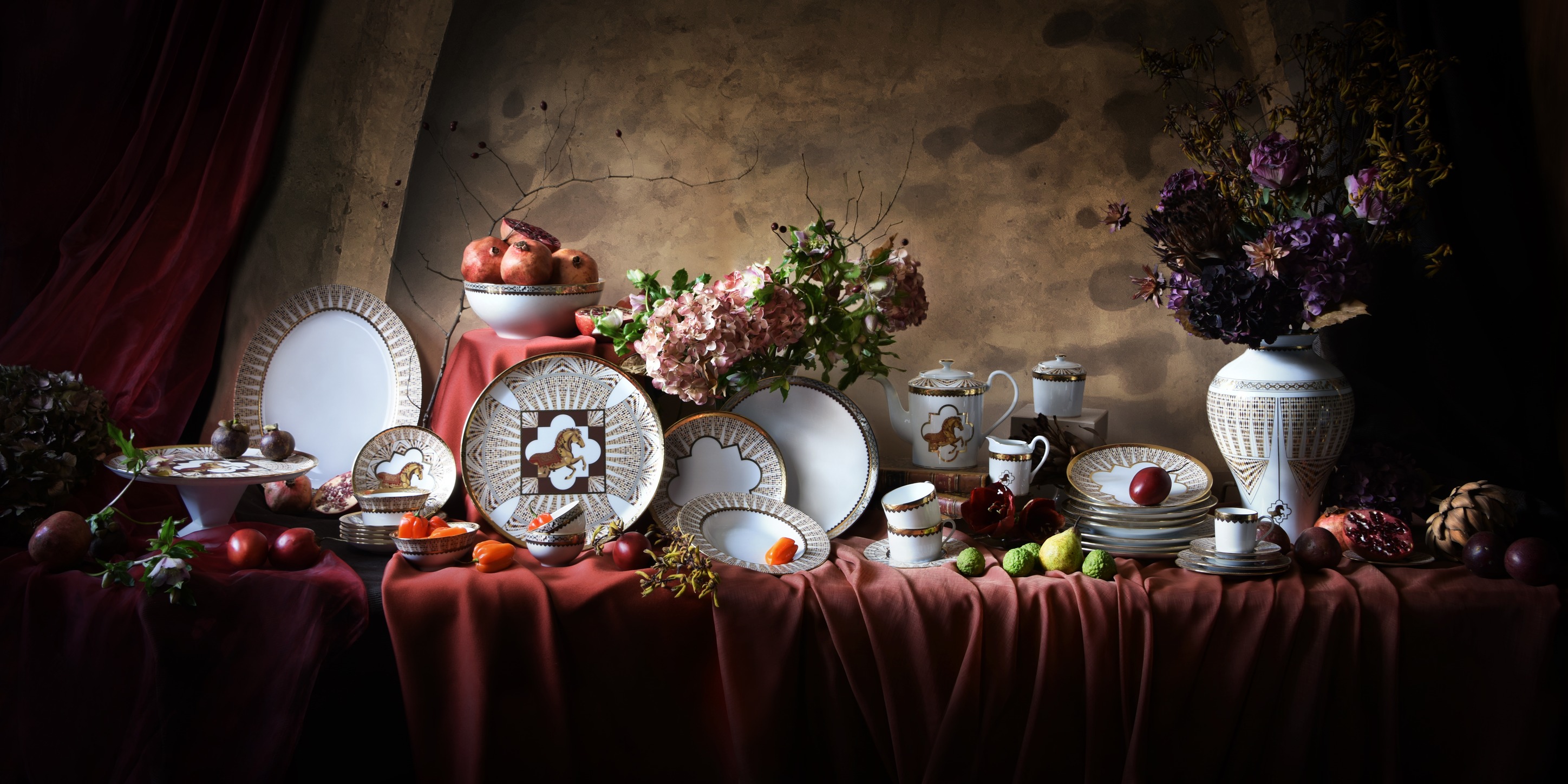 Haviland Іnfini Platinum collection: buy platinum porcelain - MDMAISON