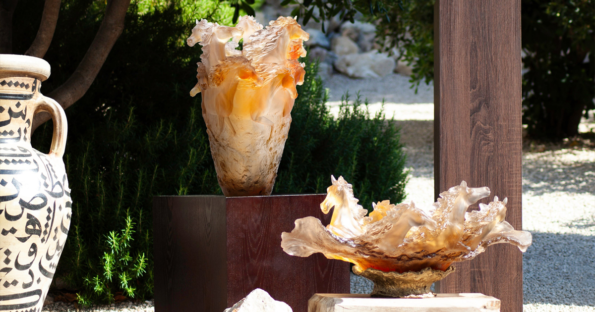 Daum crystal: Luxury French vases, bowls and sculptures - MDMAISON
