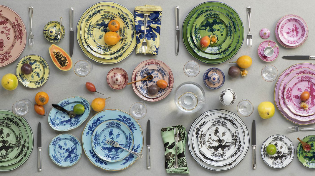 Ginori 1735 Oriente Italiano dinnerware collection - MDMAISON